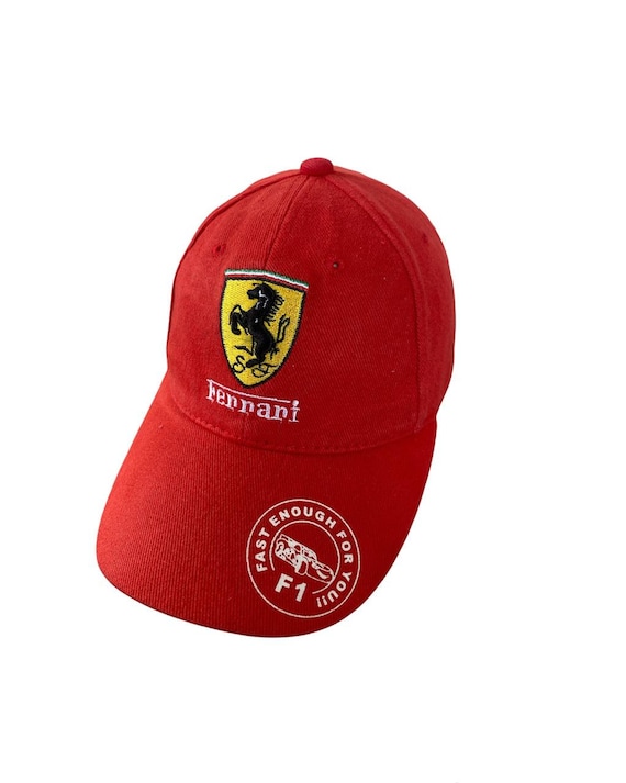 vintage FERRARI Baseball Cap Michael Schumacher Co