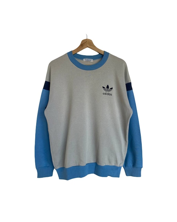 Vintage 1980s Adidas Descente Crewneck Sweatshirt Pullover - Etsy