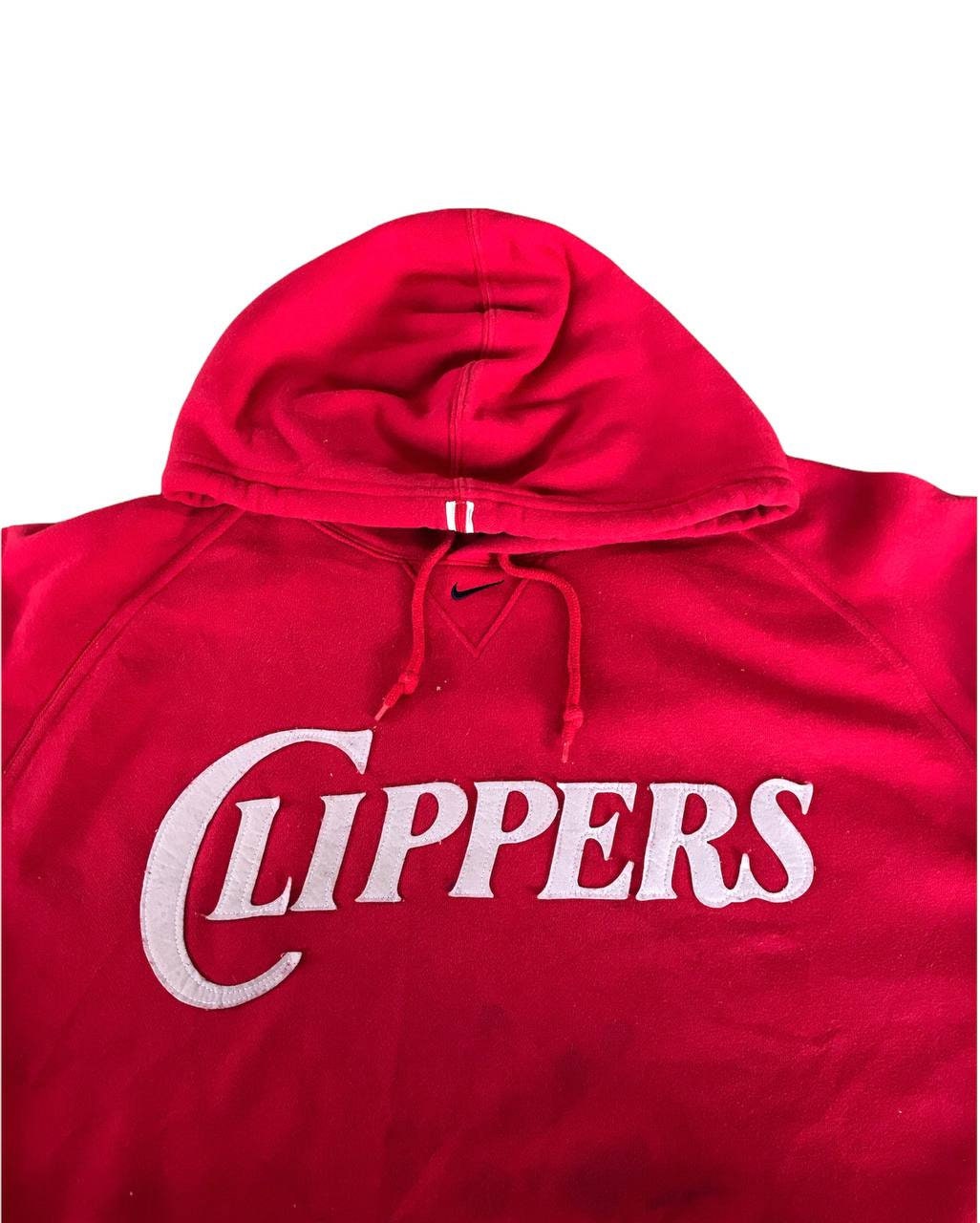 Vintage Y2K Nike Center Swoosh Hoodie LA Clippers Team