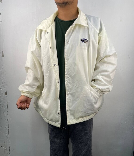 Vintage 90s Vans USA Coach Jacket Windbreaker Baggy Vintage 90s Vans USA Coach Jacket Windbreaker Baggy