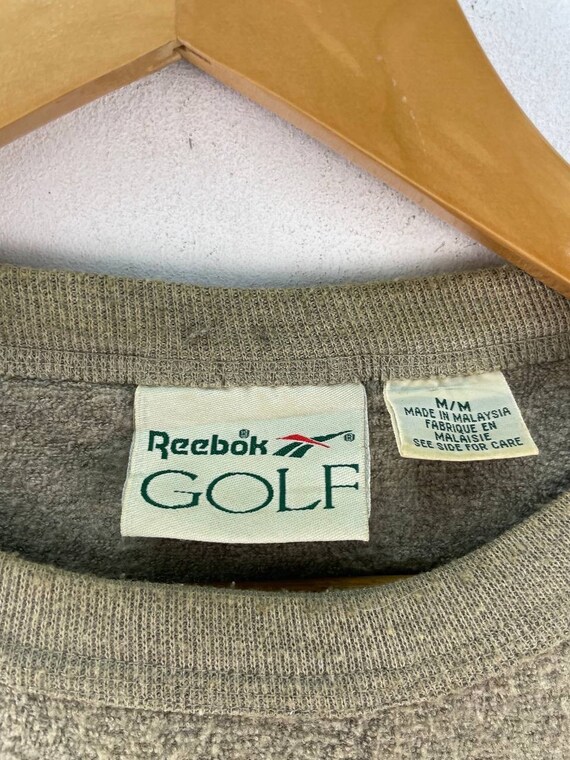 Reebok Golf Sudadera Vintage Reebok Pull Over Logo Spellout Hip hop Sueter Baggy Light Pastel Verde Tamano Mediano Etsy Mexico