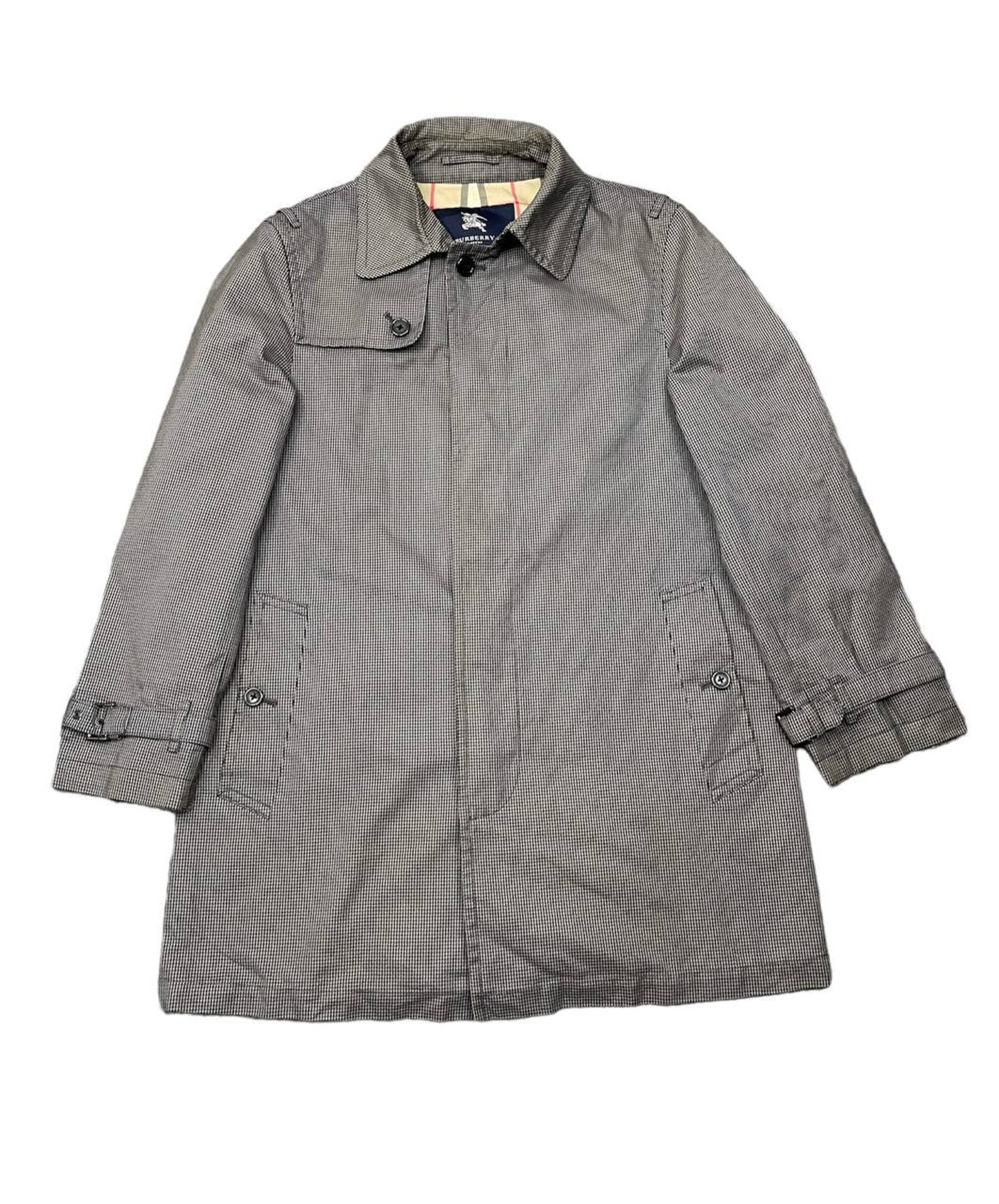 Vintage Burberry Brit Nova Check Tweed Jacket Womens Size S main image 1
