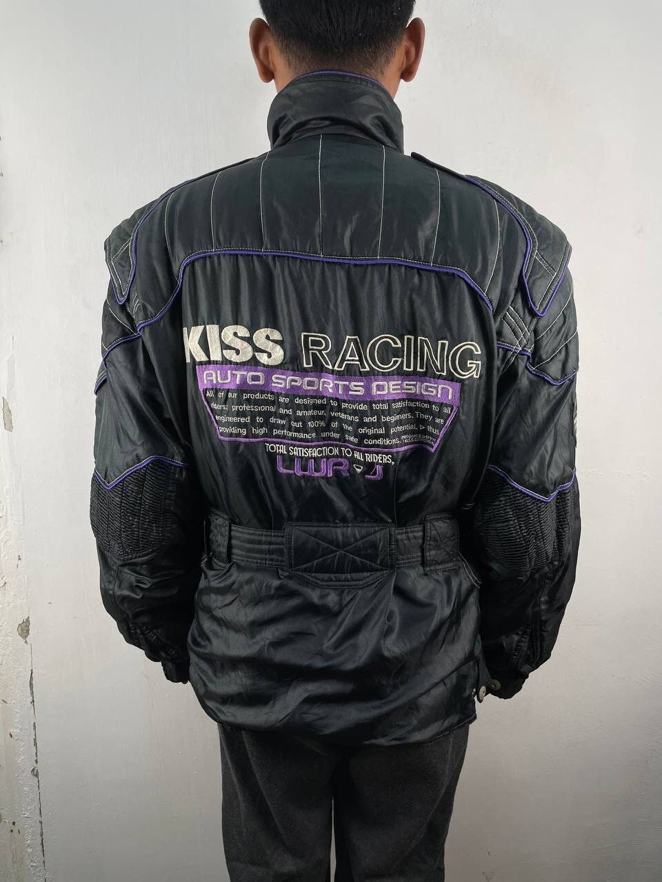 Vintage Og Kiss Racing Team Jacket Motorcycle Sport Vintage Og Kiss Racing Team Jacket Motorcycle Sport