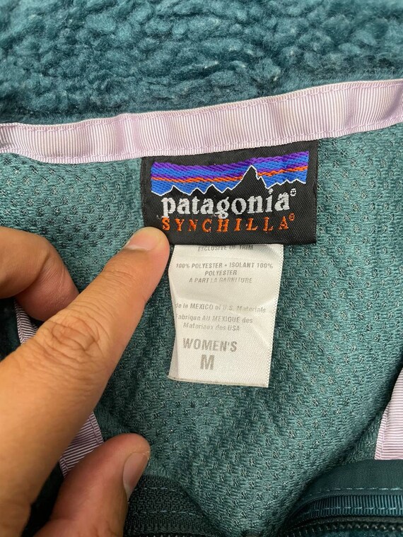 Vintage Patagonia Synchilla Sherpa Fleece Retro J… - image 5