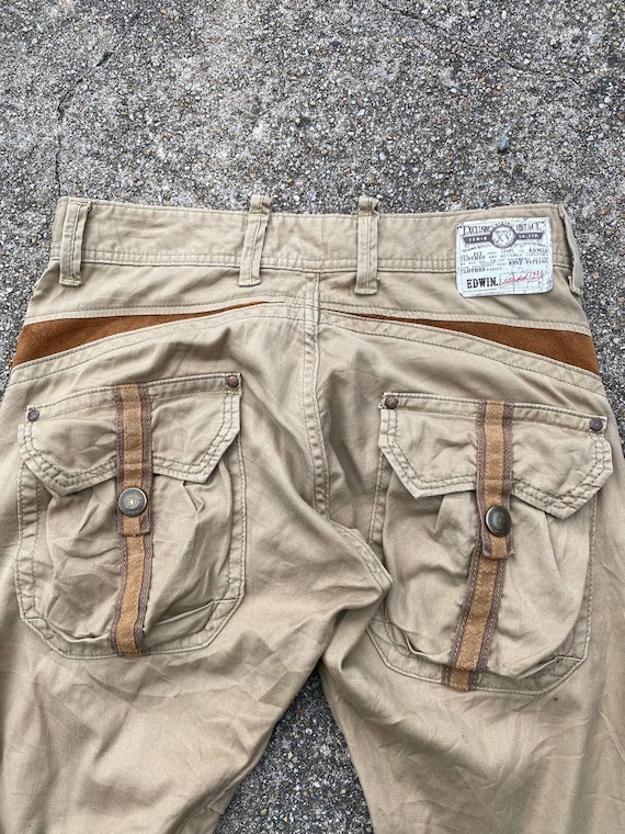 Vintage Edwin Multipocket Tactical Cargo Pants PARACHUTE Vintage