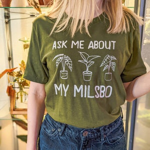 Ikea Greenhouse Milsbo Shirt Greenhouse Plant T-shirt Milsbo Cabinet Shirt Plant Hobbyist Shirt Plant Lady Shirt Plant Cabinet Tee image 1