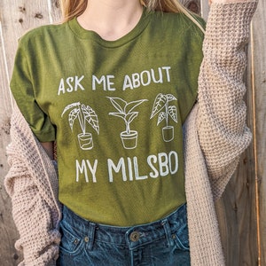 Ikea Greenhouse Milsbo Shirt Greenhouse Plant T-shirt Milsbo Cabinet Shirt Plant Hobbyist Shirt Plant Lady Shirt Plant Cabinet Tee image 2