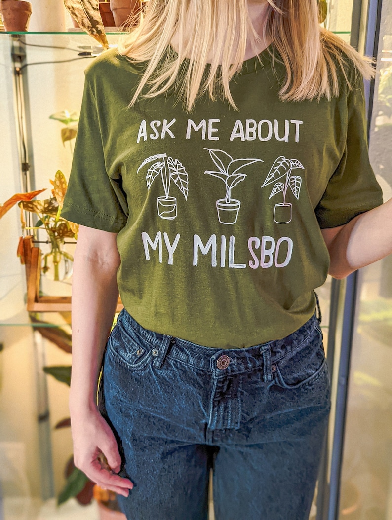 Ikea Greenhouse Milsbo Shirt Greenhouse Plant T-shirt Milsbo Cabinet Shirt Plant Hobbyist Shirt Plant Lady Shirt Plant Cabinet Tee image 1