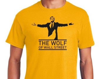 WOLF of Wall Street Movie T-shirt - Etsy