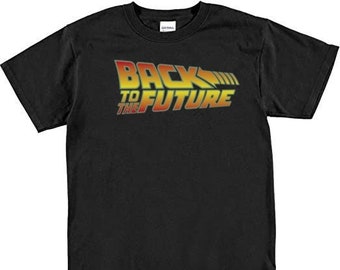 Back To The Future movie t-shirt