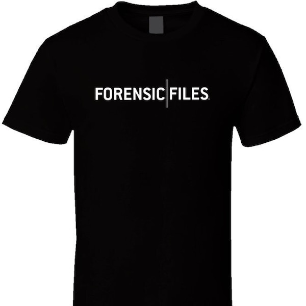 FORENSIC FILES TV Show T-shirt