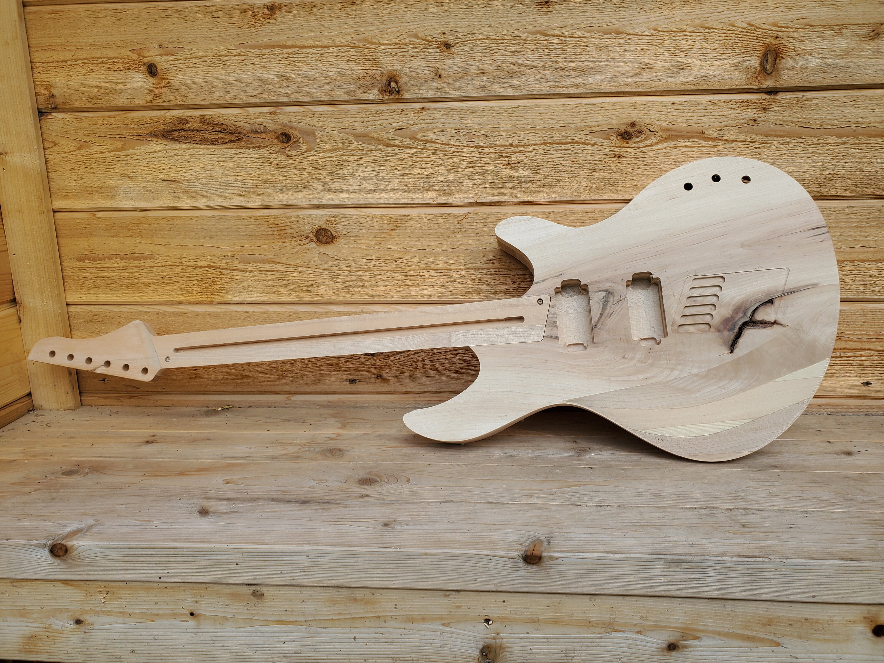 Custom Guitar design for CNC router machine or to hand craft. Etsy