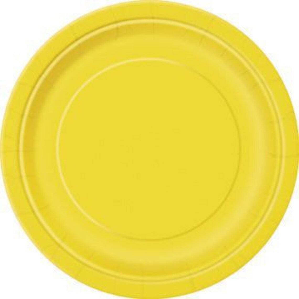 Solid Colour Party Paper Plates Pack of 16 Etsy