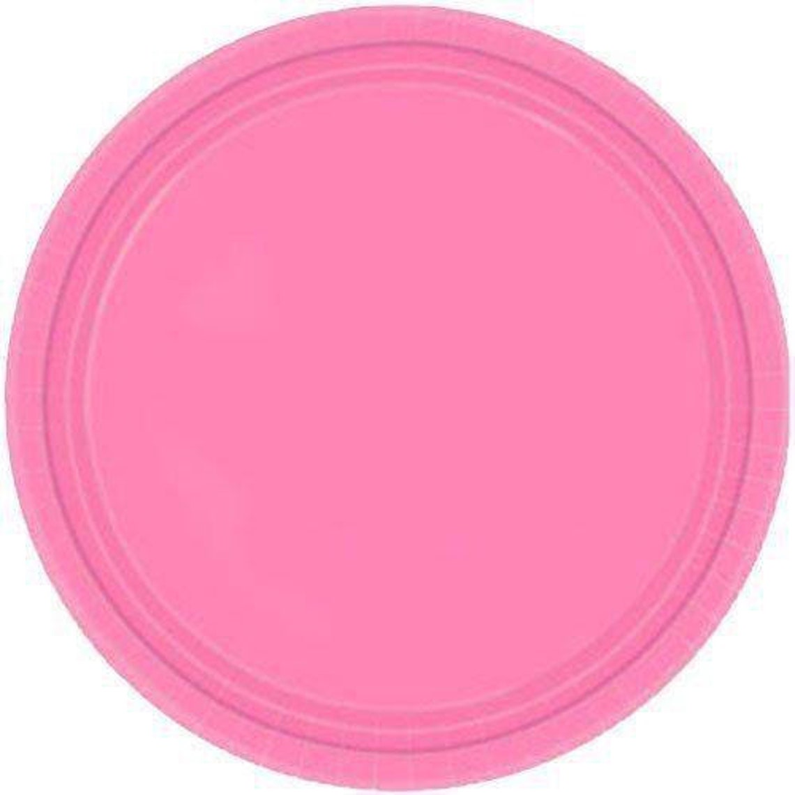 Solid Colour Party Paper Plates Pack of 16 Etsy