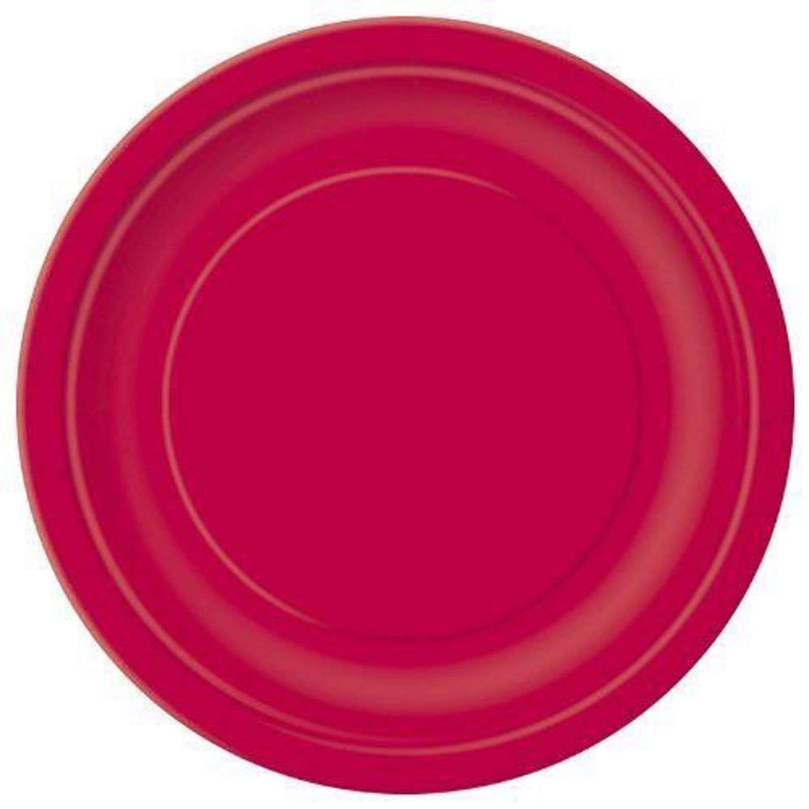 Solid Colour Party Paper Plates Pack of 16 Etsy