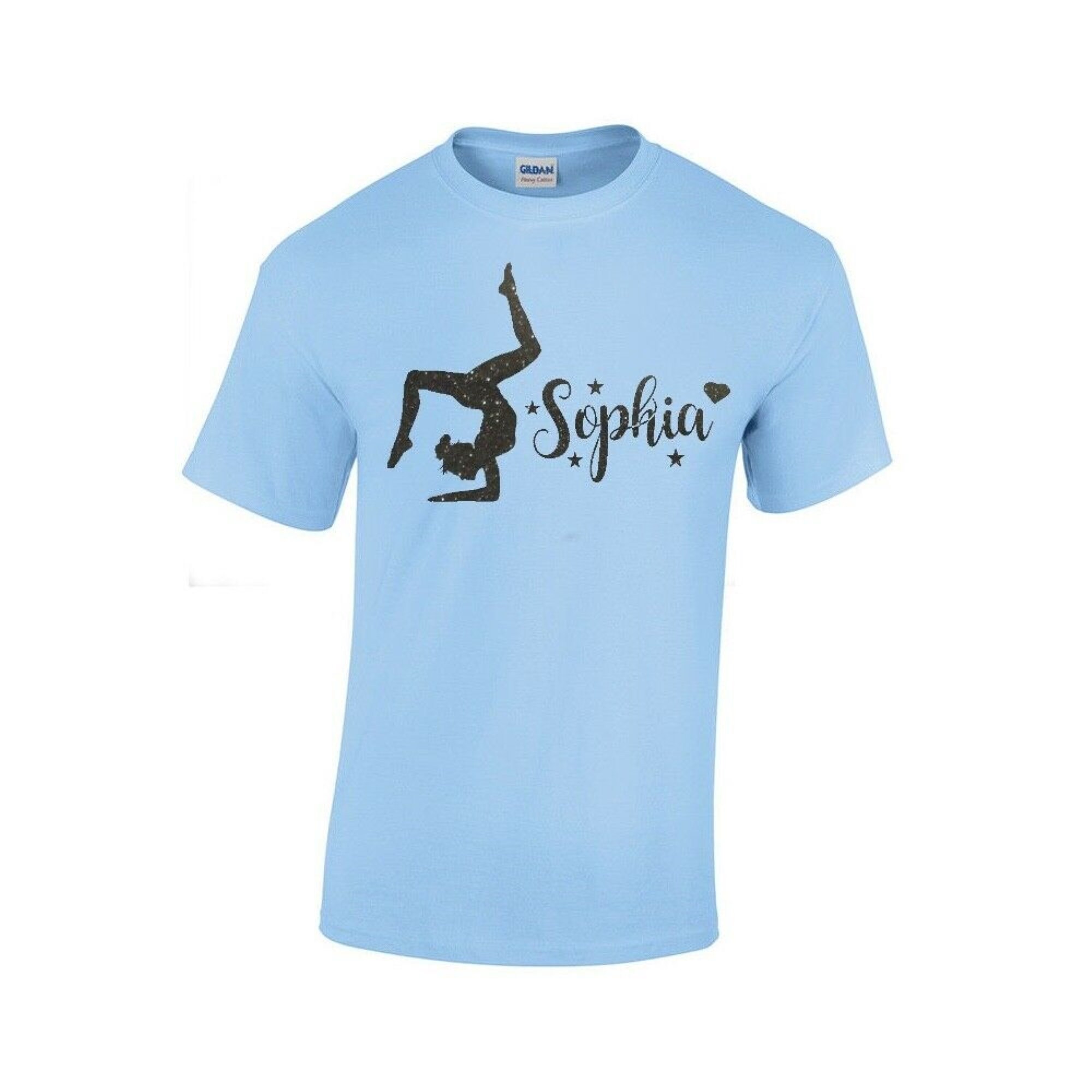 KIDS Gymnastic Choice of Design T-shirt Personalised Lots of - Etsy