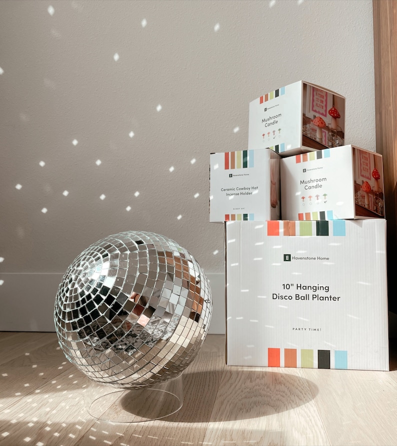 Acrylic Base for Disco Balls & Disco Ball Planters bild 1