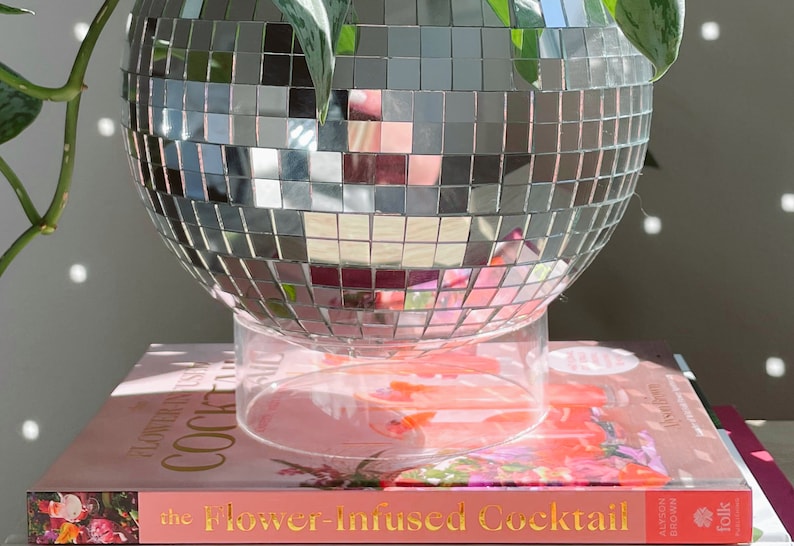Acrylic Base for Disco Balls & Disco Ball Planters bild 3