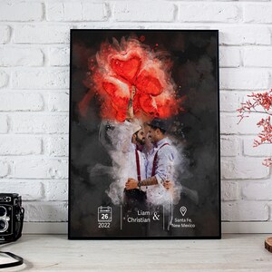 Our Special Place Personalized Watercolor Illustration Where We Met Location Watercolor Design Favourite Holiday Memory Where It All Began