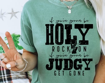 Holy Rock On Judgy Get Gone Design (Digitaler Download)