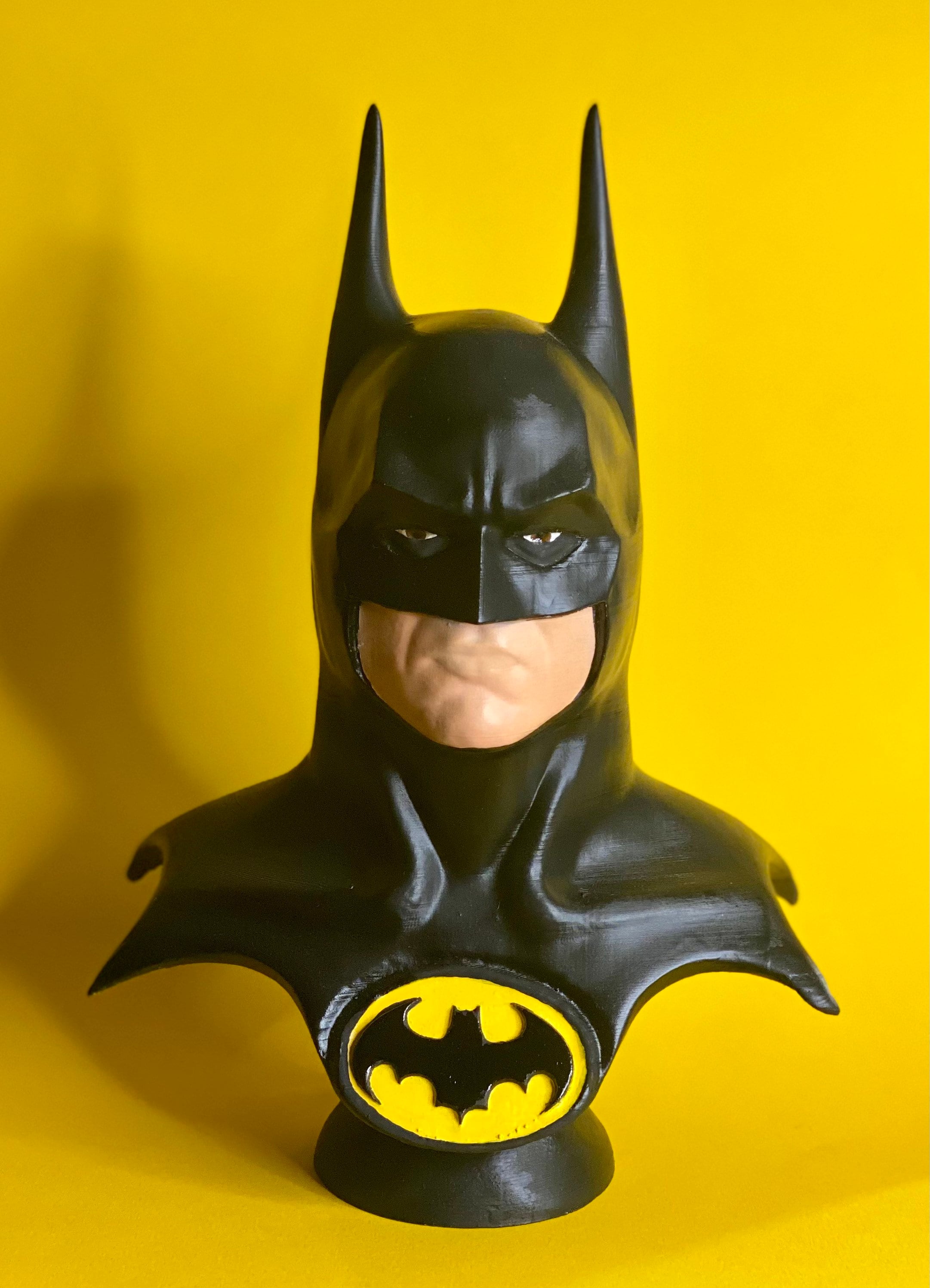 Busto batman keaton 1989 busto joker batman película dipinto a - Etsy México
