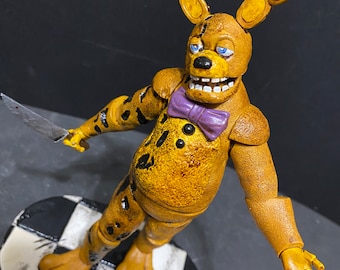 Spring Bonnie Springbonnie Statue William Afton Five Night At Freddy Fredbear's