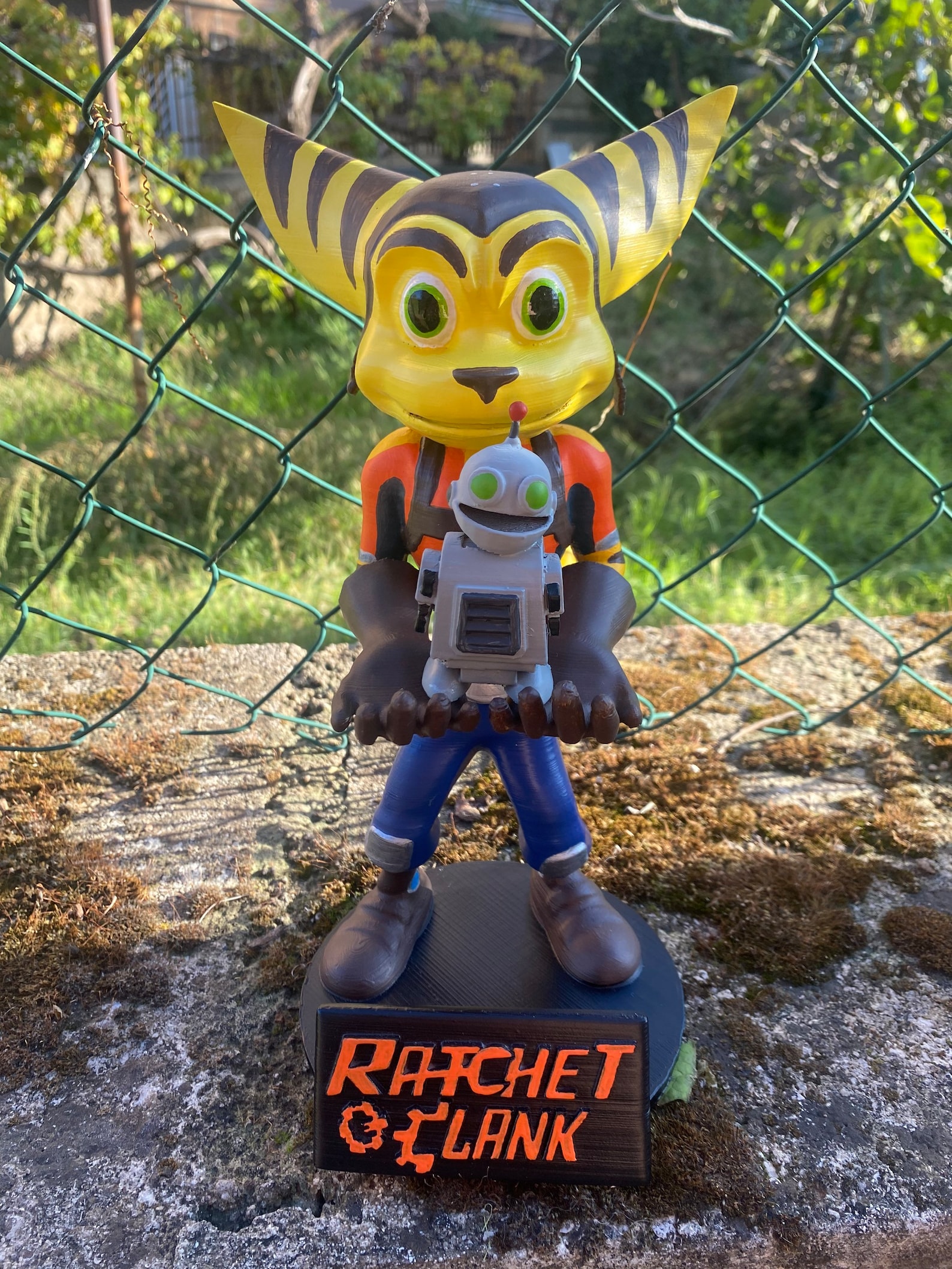 Ratchet and Clank Statue Joystick Stand Etsy