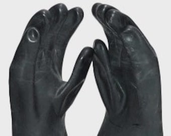 20-Pack, U.S. G.I. Rubber Chemical Resistant Gloves