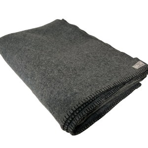 Canadian Military Wool Blanket – Heavyweight Surplus Throw for Camping & Emergencies bild 2