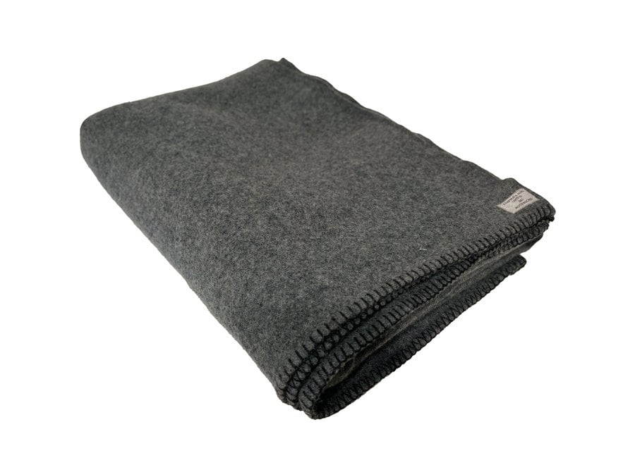 Canadian Military Wool Blanket – Heavyweight Surplus Throw for Camping ...