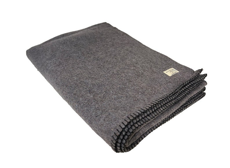 Canadian Military Wool Blanket – Heavyweight Surplus Throw for Camping & Emergencies bild 3