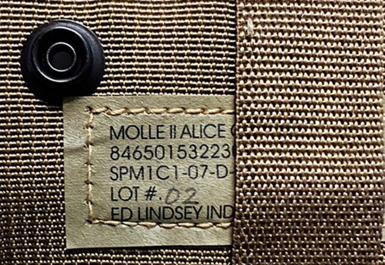 U.S. G.I. Alice Clip MOLLE Adapter, 6 Pack - Etsy