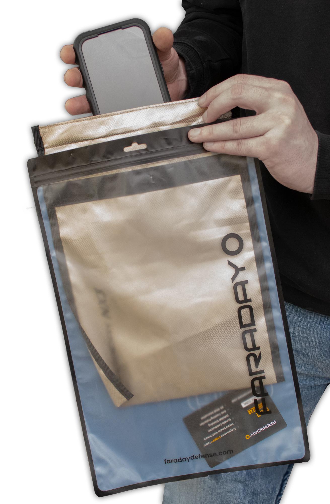 MOVKZACV EMF Protection Faraday Bag EMF Protection Electronic Equipment
