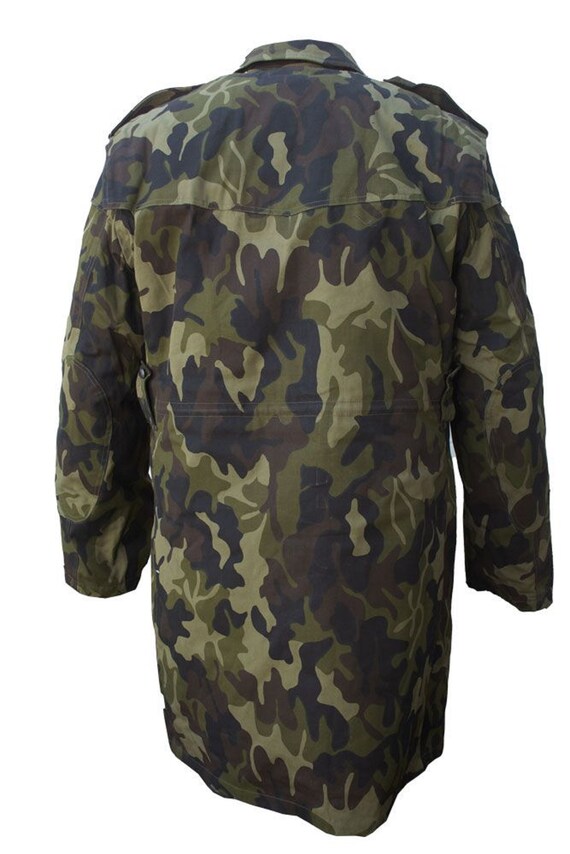 Genuine Romanian Military Leaf Camo Parka Militar… - image 3