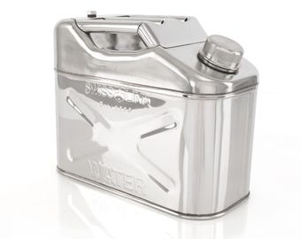 Stainless Steel Water Can – 10L Military-Grade Liquid Carrier