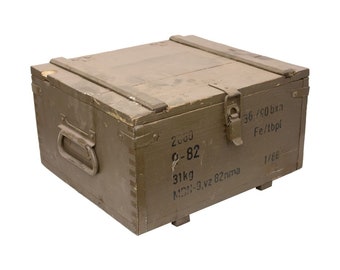 Genuine Vintage Czech Military Ammo Box