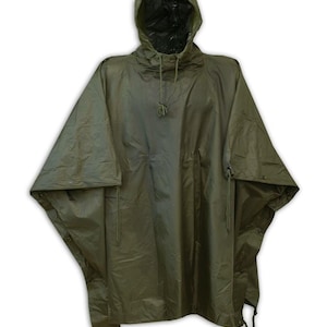 Mil-Tec Ripstop Waterproof Poncho – Lightweight Tactical Rain Cover