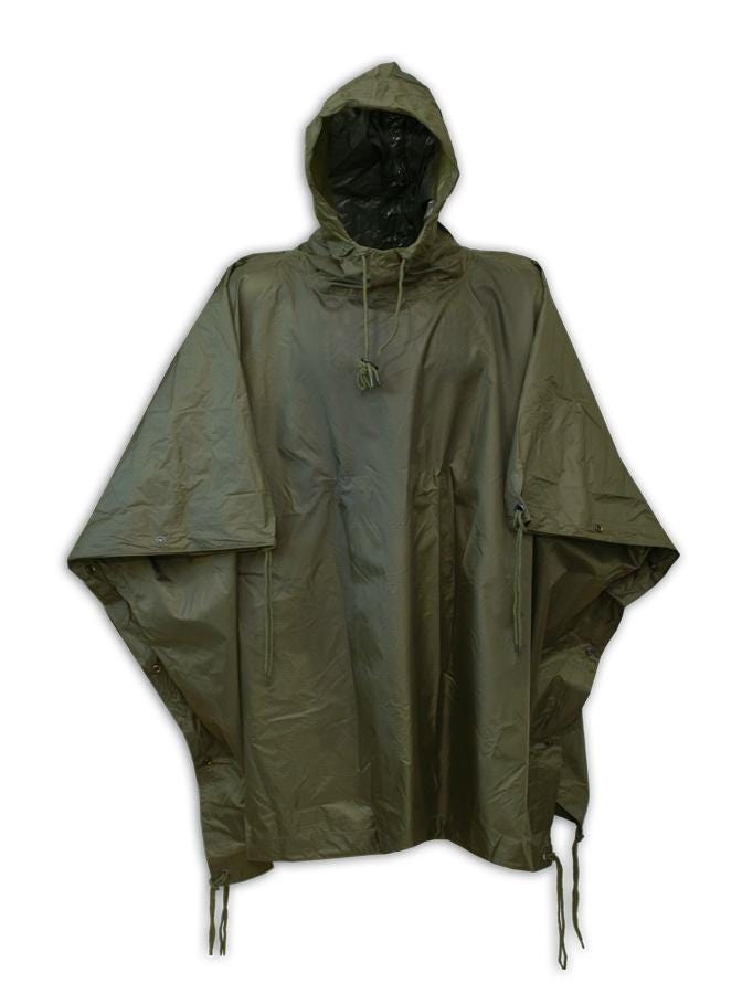 Womens Rain Poncho