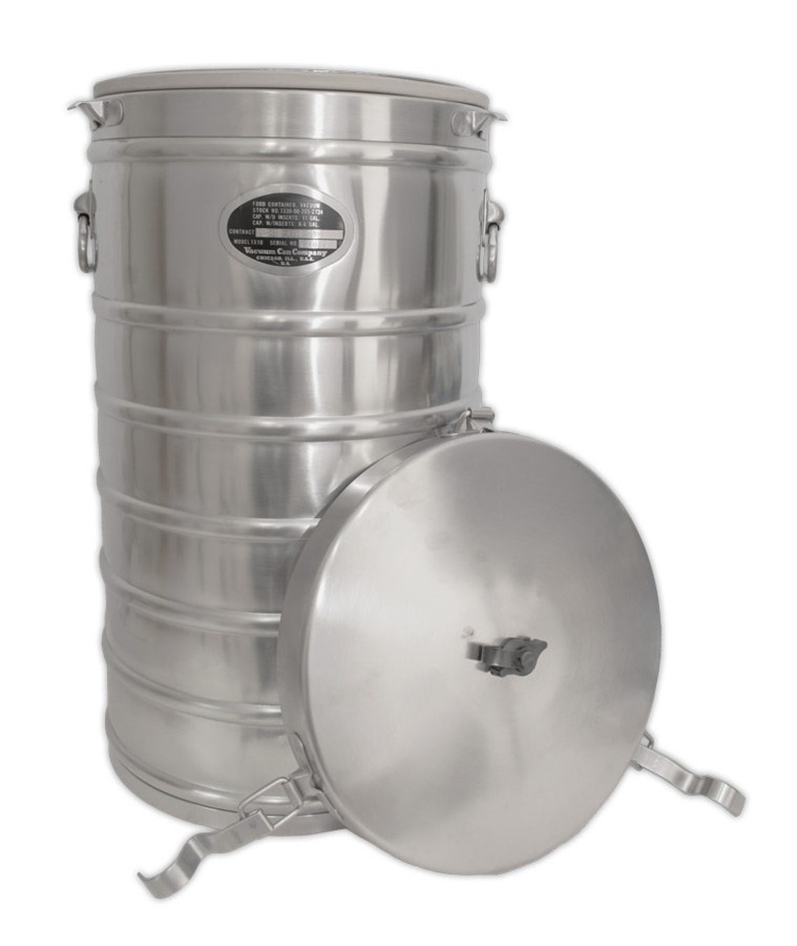 U.S. G.I. Stainless Steel Vacuum Food Storage Container- Portable Food ...