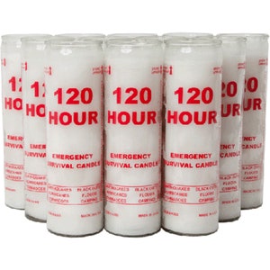 Genuine Emergency Candle, 120 HR, 2 Pack