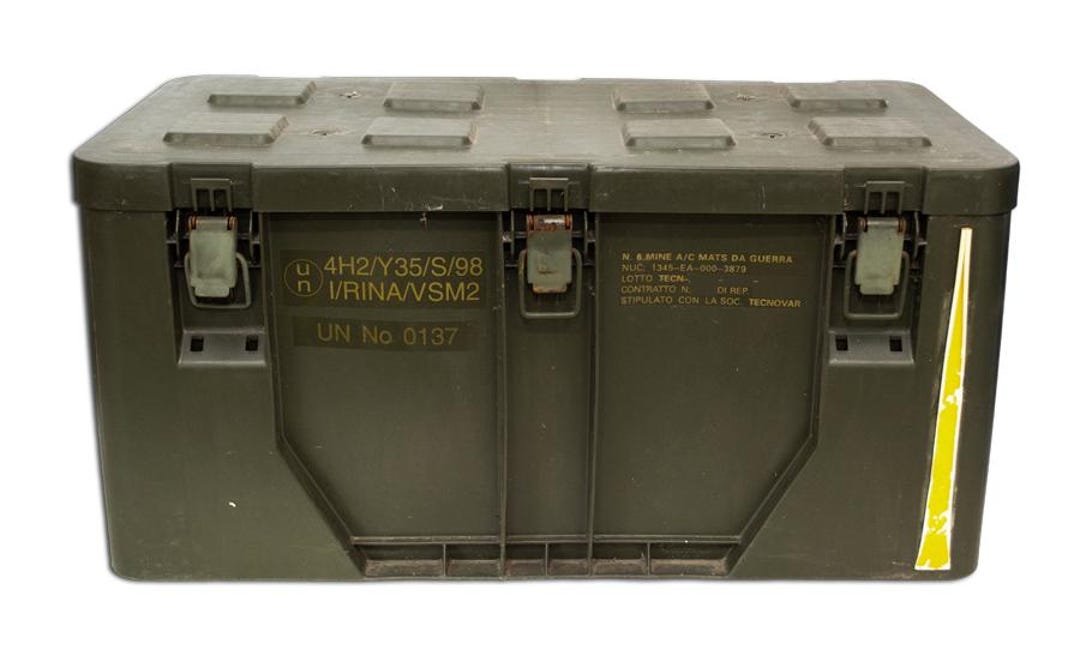 Italian Military Munitions Crate Vintage HDP Ammo Storage Box Etsy