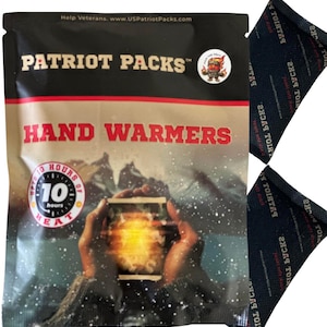 Patriot Pack Hand Warmers – 10‑Pack Disposable Heat Packs