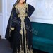 SALE!! New Navy Blue African Modern Elegant Dubai Moroccan Caftan Arabic party wear Beach kaftan Formal Women Floor Length Dresses