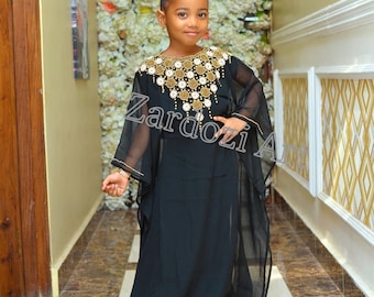 girls kaftan dress