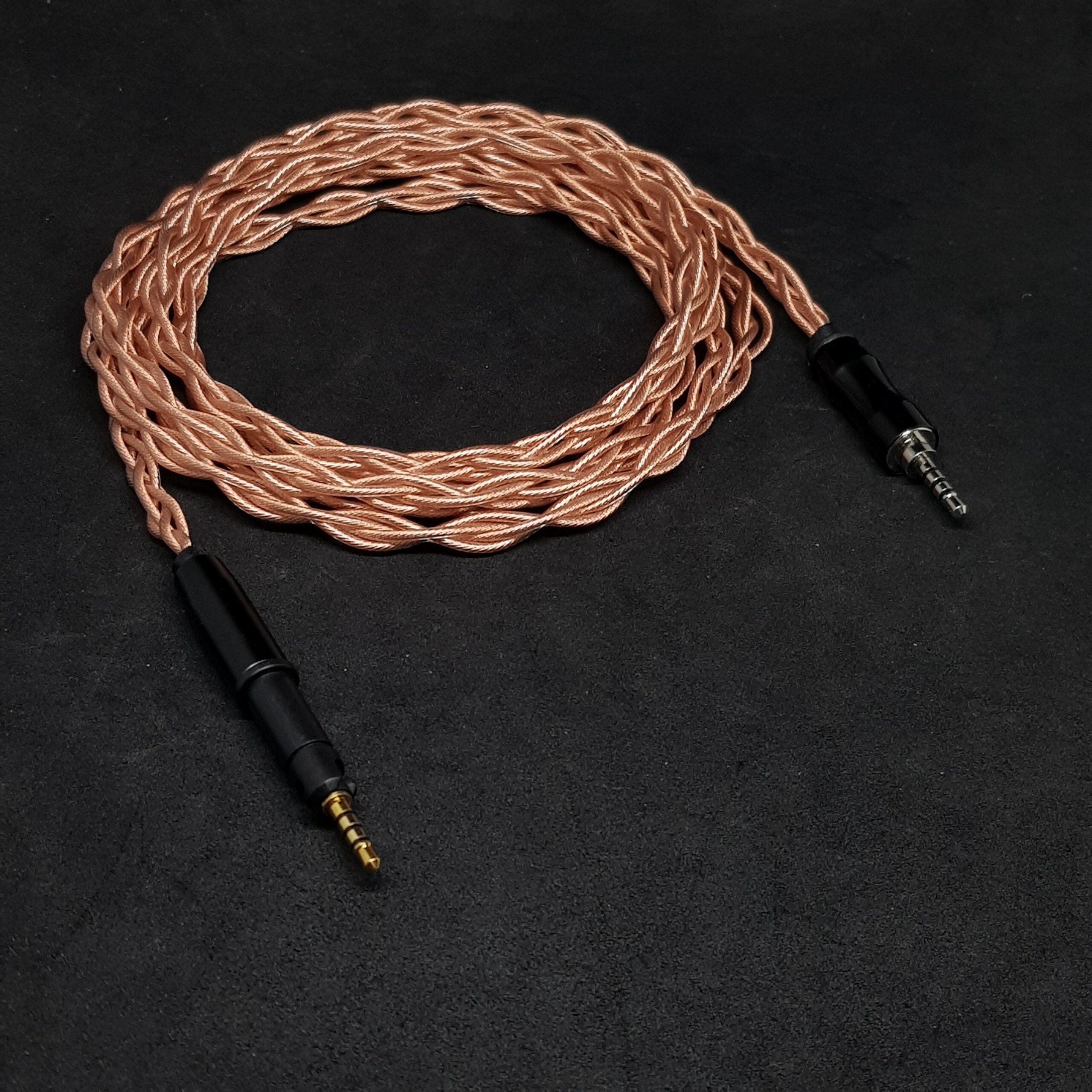 Sennheiser HD560s/HD599用ケーブル - 22AWG 7NOCC リッツ銅