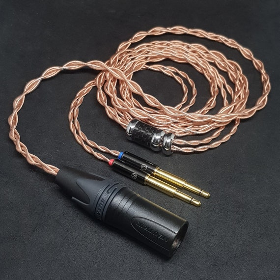 Meze 99 Classicおよび109 Pro用ケーブル 22AWG 7NOCC リッツ銅線