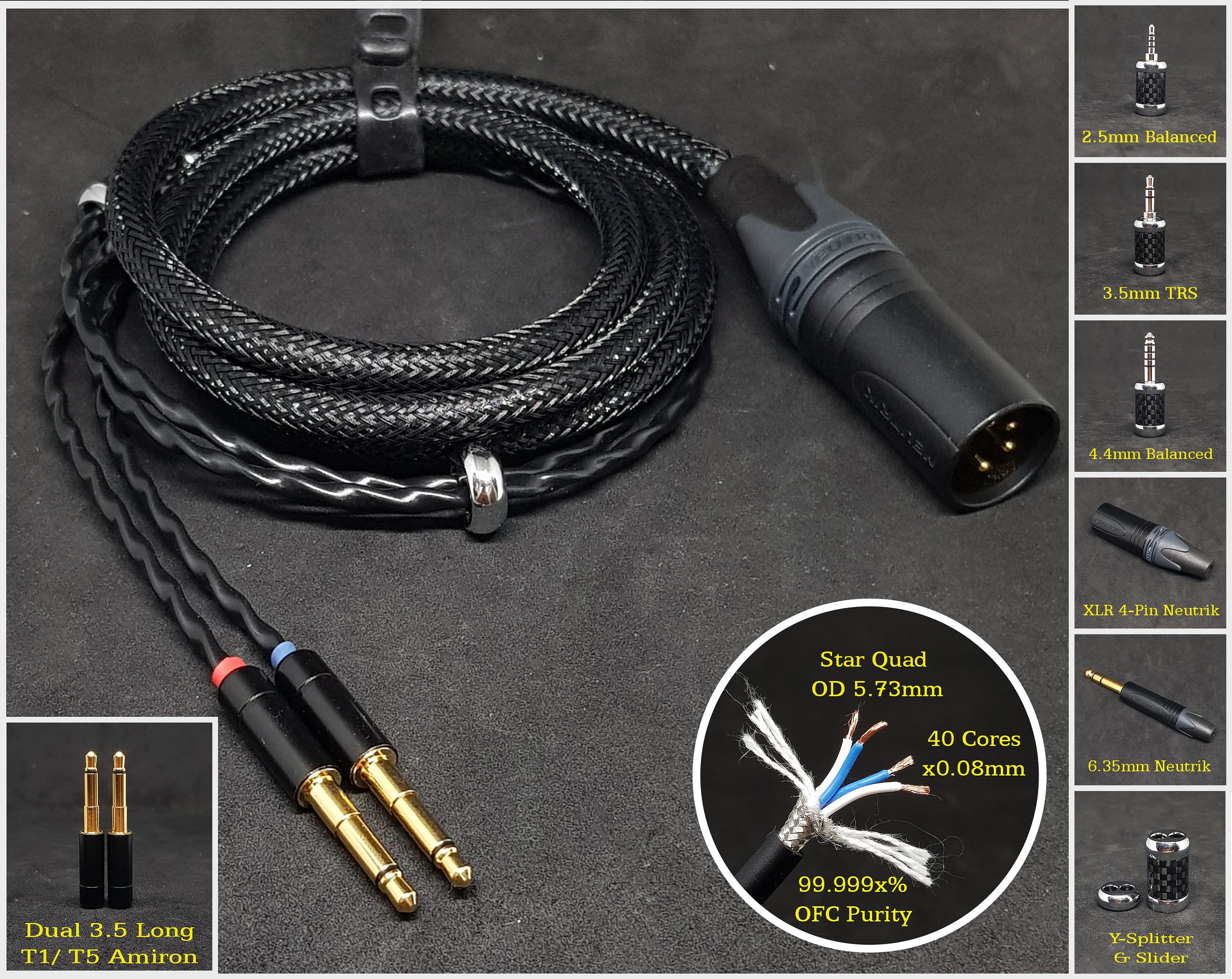 AUDEZE Empyrean モガミ 2944 200cm XLR 4ピン AUDEZE Empyrean モガミ 2944 200cm XLR 4ピン AUDEZE Empyrean モガミ