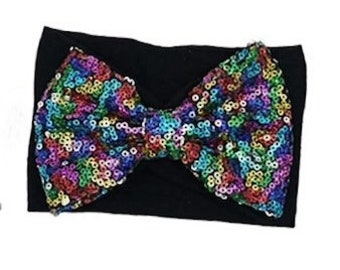 CONFETTI CAKE - Sequin Bow Pet Necktie