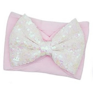 BUBBLEGUM - Sequin Bow Pet Necktie