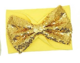 BANOFFEE PIE - Sequin Bow Pet Necktie